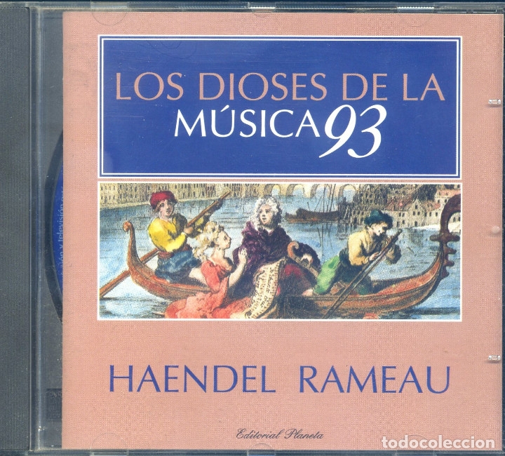 CDs de m&uacute;sica: Dioses de la musica 93 Haendel / Rameau - Foto 1