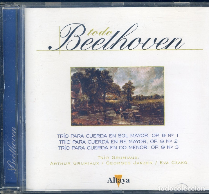 CDs de m&uacute;sica: Beethoven ( Trios para cuerda 1, 2, 3) - Foto 1