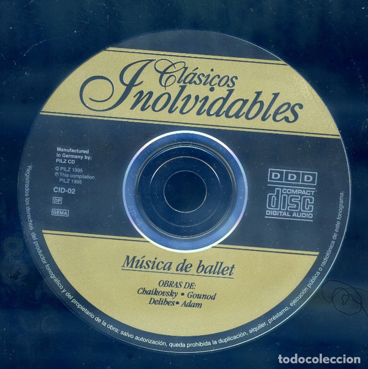 CDs de m&uacute;sica: Musica de Ballet CD cl&aacute;sico - Foto 3