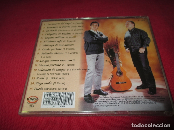 CDs de m&uacute;sica: ESTEBAN & DANIEL - DACAPODUO - DISCOS UTOPIA - L - - Foto 2