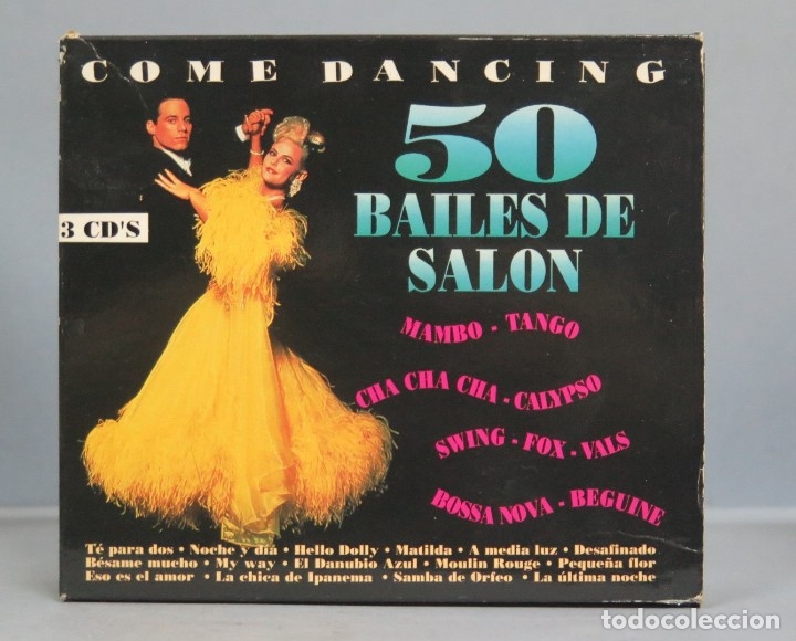 CDs de m&uacute;sica: 3 CD. 50 BAILES DE SALON - Foto 1