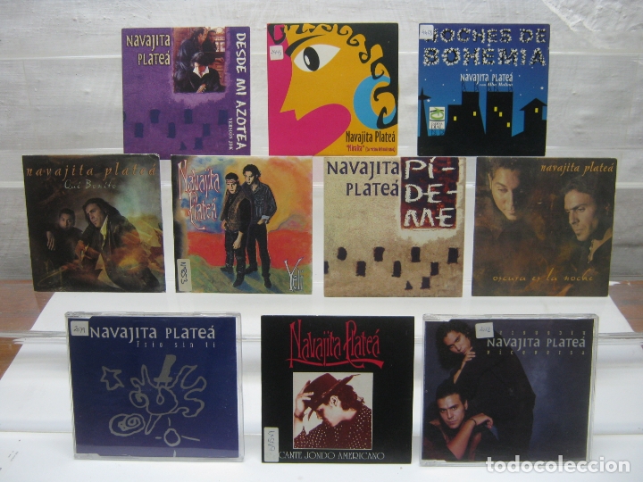 CDs de m&uacute;sica: lote 11 cd Navajita Plate&aacute; - Foto 1
