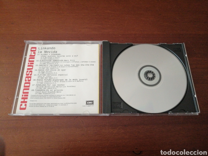 CDs de m&uacute;sica: CHINDASVINTO LINKANDO LA MOVIDA EMI 2002 - Foto 4