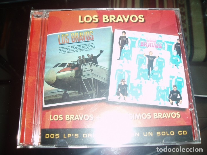 CDs de m&uacute;sica: LOS BRAVOS 1&ordm; Y 4&ordm; LPs CD - Foto 1