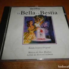 CDs de Música: LA BELLA Y LA BESTIA BANDA SONORA EN ESPAÑOL CD ALBUM 1992 SERAFIN ZUBIRI MICHELLE DISNEY 15 TEMAS