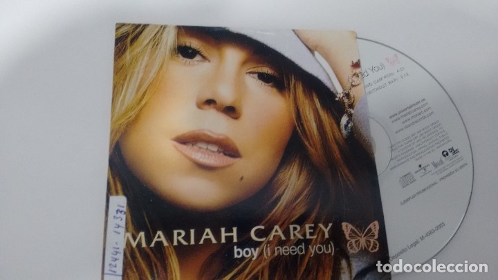 CDs de m&uacute;sica: CD-SINGLE -PROMOCION- DE MARIAH CAREY - Foto 1