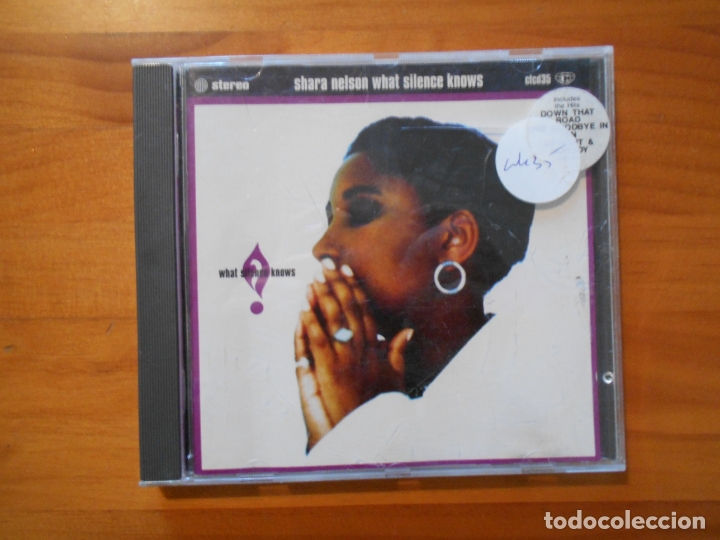 CDs de m&uacute;sica: CD SHARA NELSON - WHAT SILENCE KNOWS (DW) - Foto 1