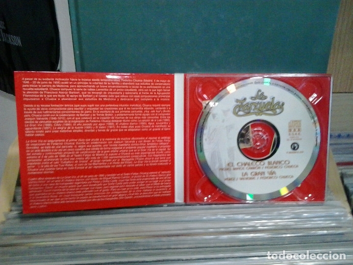 CDs de m&uacute;sica: LMV - El chaleco blanco / La Gran Via, zarzuelas. CD - Foto 2