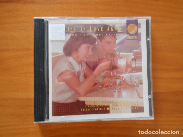 CDs de m&uacute;sica: CD FALLING IN LOVE AGAIN - PERRY COMO, PATSY CLINE, FRANK SINATRA, NAT KING COLE... (I6) - Foto 1