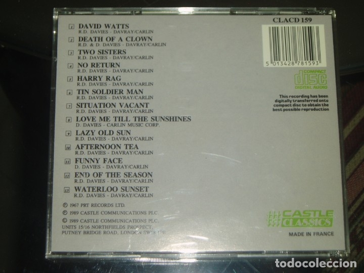 CDs de m&uacute;sica: THE KINKS SOMETHING ELSE CD - Foto 2
