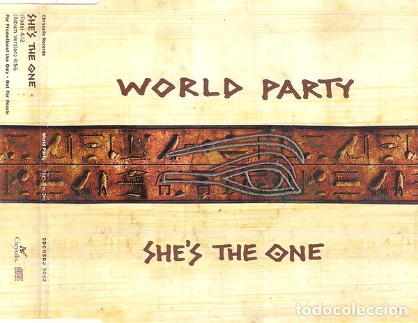 Music CDs: (Pedidos min 10 eur) Single promo World Party - She's The One