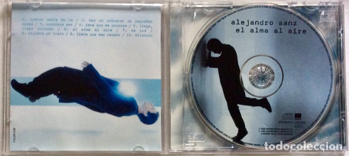 CDs de m&uacute;sica: ALEJANDRO SANZ , EL ALMA AL AIRE CD (2000) - Foto 2