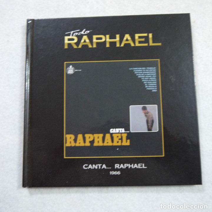 CDs de m&uacute;sica: TODO RAPHAEL N.&ordm; 1 - CANTA&hellip; RAPHAEL 1966 - LIBRO-CD 2012 - Foto 1
