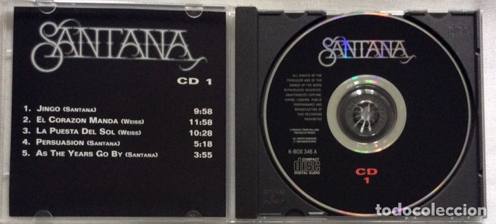 CDs de m&uacute;sica: SANTANA , 3 CD-BOX (1995) - Foto 5