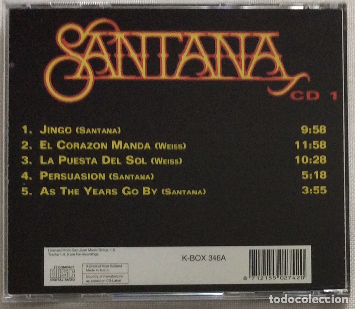 CDs de m&uacute;sica: SANTANA , 3 CD-BOX (1995) - Foto 6