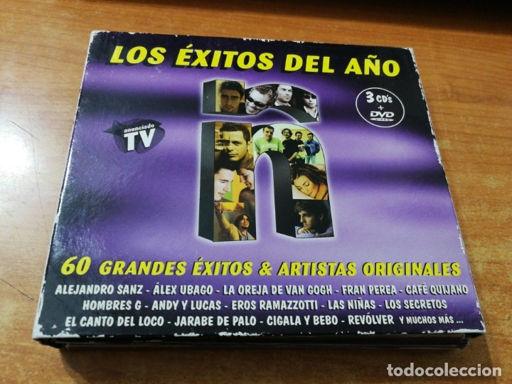 los exitos del año ñ 3 cds + dvd del año 2003 a - Buy CD's of Pop Music ...