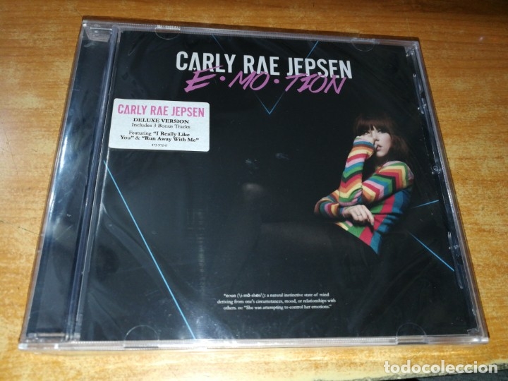 CDs de M&uacute;sica: CARLY RAE JEPSEN E.mo.tion CD ALBUM PRECINTADO DEL A&Ntilde;O 2015 DELUXE VERSION 15 TEMAS 3 EXTRA