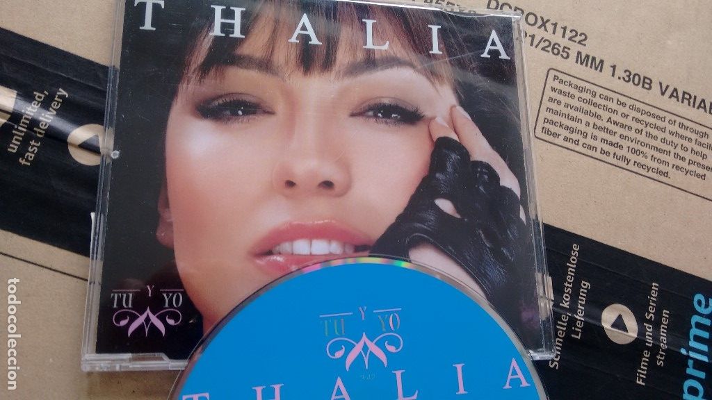 CDs de m&uacute;sica: CD-SINGLE -PROMOCION- DE THALIA - Foto 1