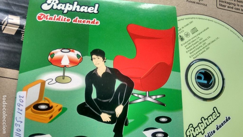 CDs de m&uacute;sica: CD-SINGLE -PROMOCION- DE RAPHAEL - Foto 1