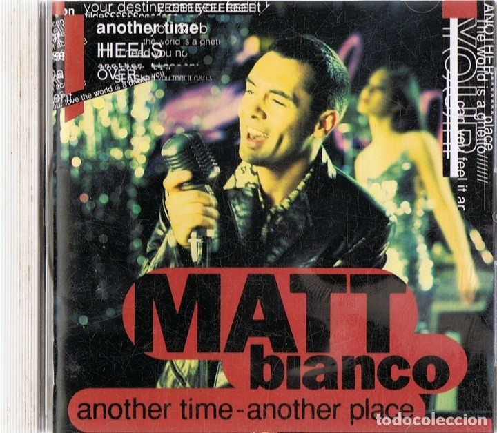 CDs de m&uacute;sica: MATT BIANCO ANOTHER TIME ANOTHER PLACE - Foto 1