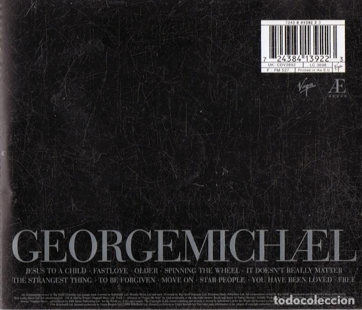 CDs de m&uacute;sica: GEORGE MICHAEL OLDER - Foto 2