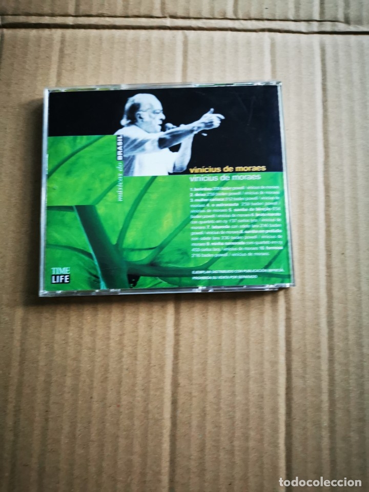 CDs de m&uacute;sica: VINICIUS DE MORAES    CD 1998    EDITADO FOR LIFE - Foto 3