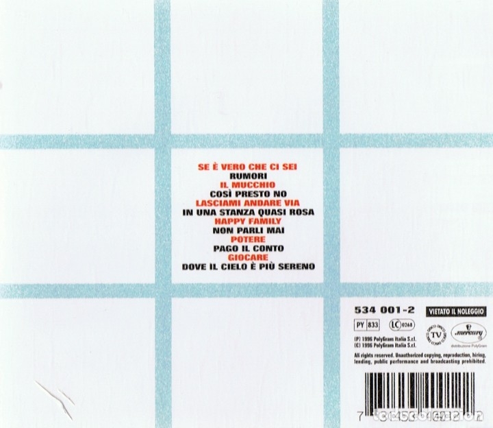 CDs de m&uacute;sica: BIAGIO ANTONACCI IL MUCCHIO - Foto 2