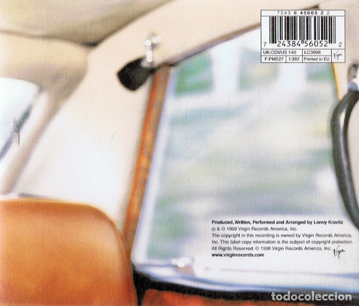 CDs de m&uacute;sica: LENNY KRAVITZ 5 - Foto 2