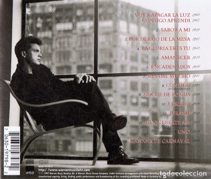 CDs de m&uacute;sica: LUIS MIGUEL ROMANCES  (CD) - Foto 2