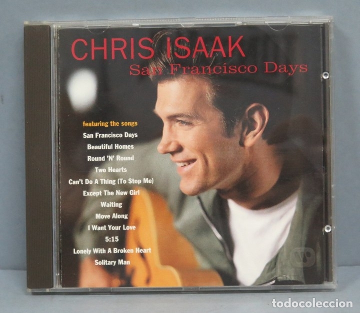 CDs de m&uacute;sica: CD. CHRIS ISAAK. SAN FRANCISCO DAYS - Foto 1