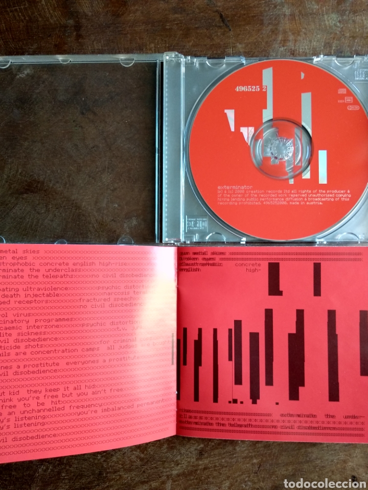 CDs de m&uacute;sica: PRIMAL SCREAM, EXTERMINATOR XTRMNTR - Foto 2