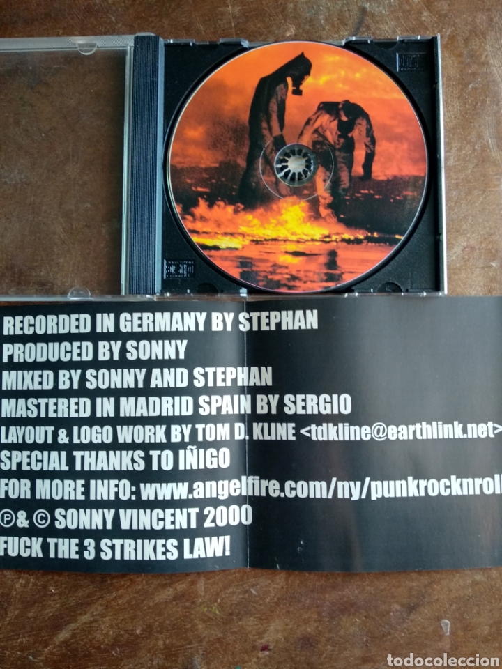 CDs de m&uacute;sica: SONNY VINCENT, HELLS KITCHEN - Foto 2