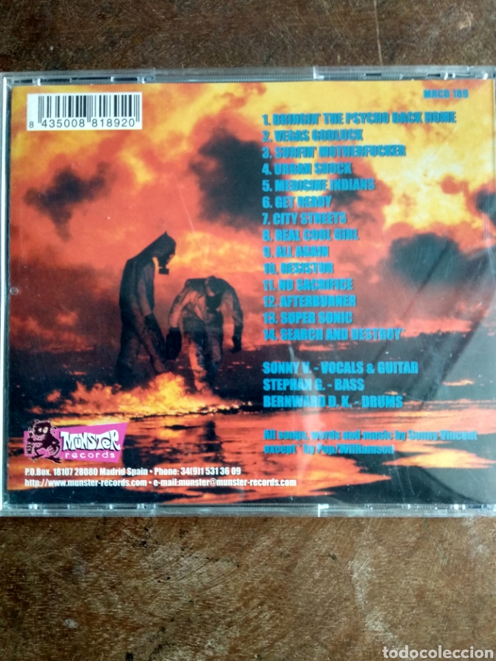 CDs de m&uacute;sica: SONNY VINCENT, HELLS KITCHEN - Foto 4