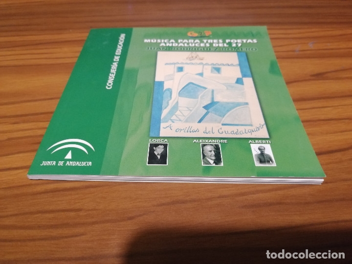 CDs de Musique: MUSICA PARA TRES POETAS ANDALUCES DEL 27. CD JUAN RODRIGUEZ ROMERO. DIGIPACK. BUEN ESTADO. DIFICIL
