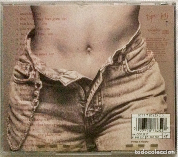 CDs de m&uacute;sica: JANET , JANET CD - Foto 3
