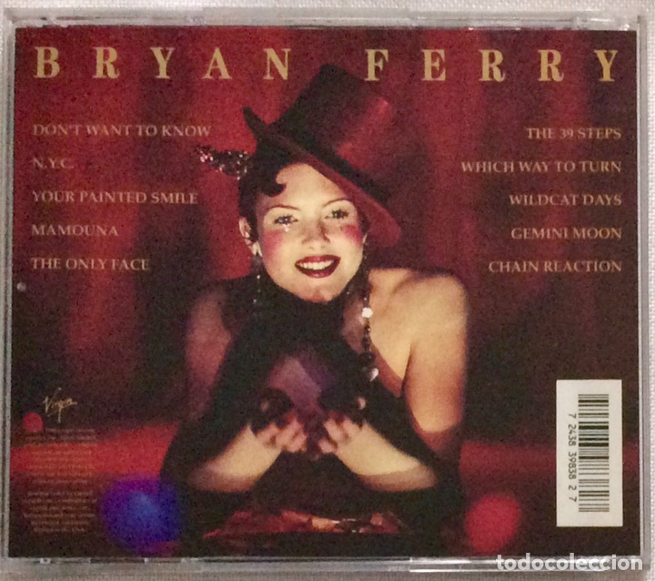 CDs de m&uacute;sica: BRYAN FERRY , MAMOUNA CD (1998) - Foto 4