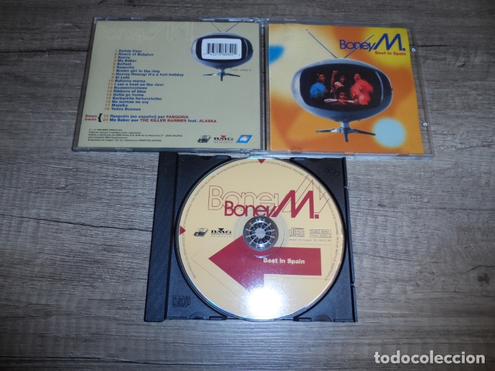 CDs de m&uacute;sica: BONEY M - BEST IN SPAIN - Foto 1