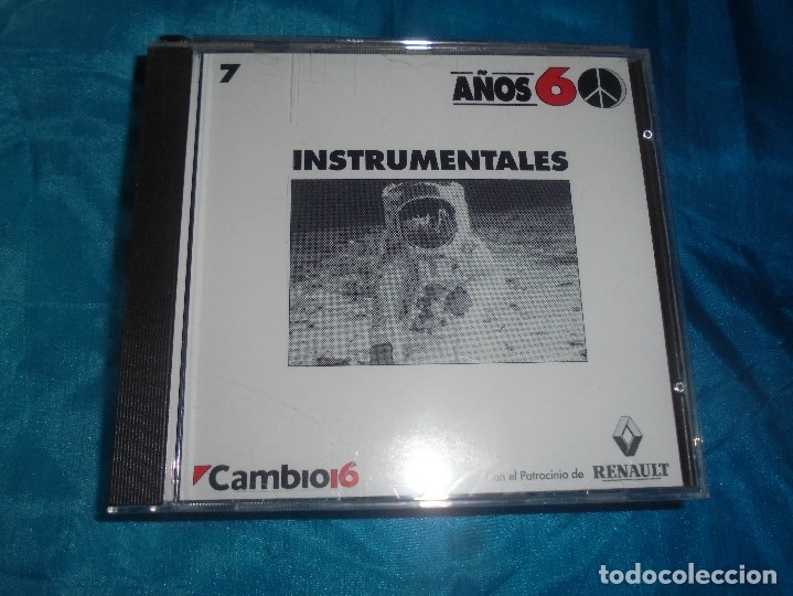 Music CDs: A&Ntilde;OS 60 : INSTRUMENTALES. N&ordm; 7. CAMBIO 16. CD. IMPECABLE (#)