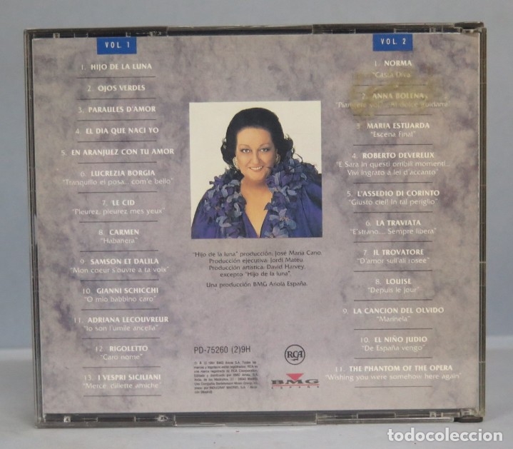 CDs de m&uacute;sica: CD. MONTSERRAT CABALL&Eacute;. ETERNAL - Foto 2