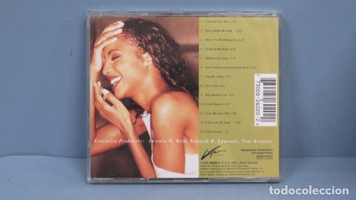 CDs de m&uacute;sica: CD. TONY BRAXTON. SECRETS - Foto 2