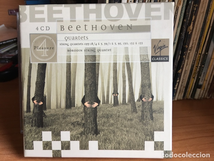 CDs de m&uacute;sica: Beethoven - Borodin String Quartet - String Quartets (4xCD, Caja) - Foto 1