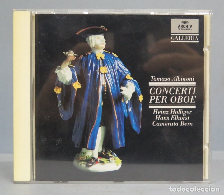 CDs de m&uacute;sica: CD. ALBINONI. CONCERTI PER OBOE - Foto 1