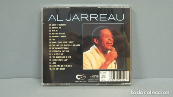 CDs de m&uacute;sica: CD. AL JARREAU. EAGLE MASTERS - Foto 2