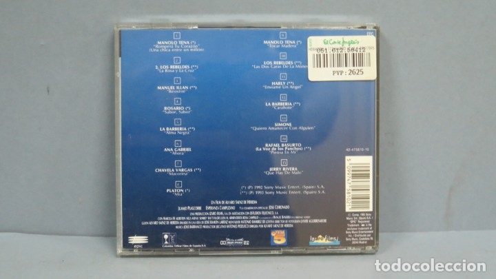 CDs de m&uacute;sica: CD. UNA CHICA ENTRE UN MILL&Oacute;N - Foto 2