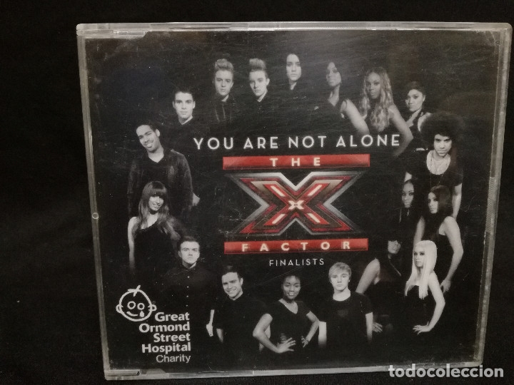 CDs de m&uacute;sica: CD MAXI - THE FACTOR X - YOU ARE NOT ALONE - Foto 1
