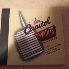 CDs de Música: CAPITOL RECORDS FROM THE VAULTS:ADVANCE CD (RARE) VARIOS ARTISTAS. Lote 181511203