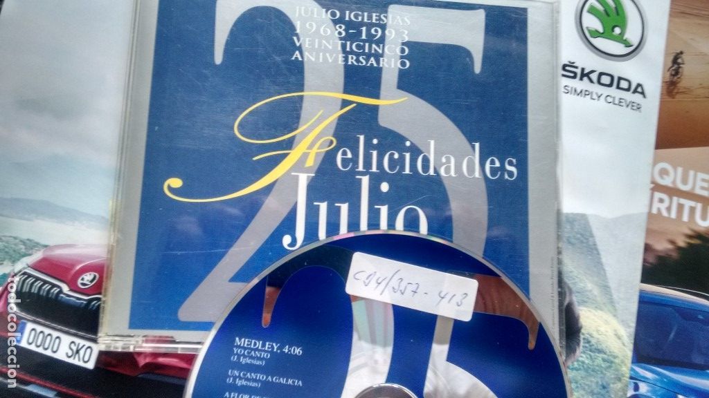 CDs de m&uacute;sica: CD-SINGLE -PROMOCION- DE  JULIO IGLESIAS - Foto 1