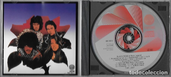 CDs de m&uacute;sica: THIN LIZZY: BLACK ROSE (A ROCK LEGEND). CON SCOTT GORHAM Y GARY MOORE - Foto 2