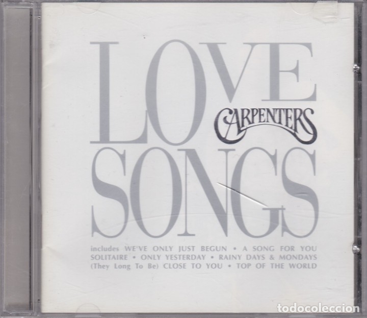 CDs de m&uacute;sica: Carpenters - Love Songs - CD - Foto 1