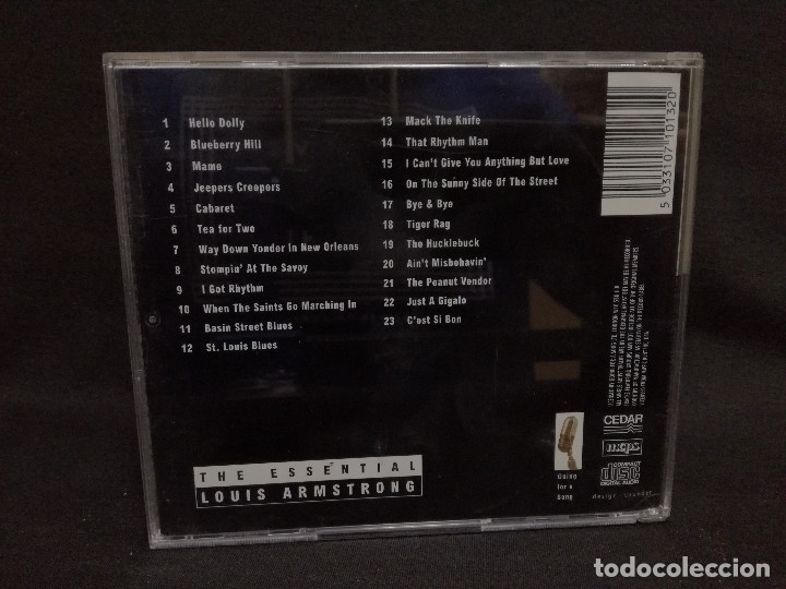 CDs de m&uacute;sica: CD - THE ESSENTIAL LOUIS ARMSTRONG - Foto 2